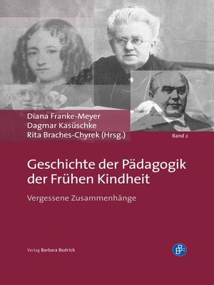 cover image of Geschichte der Pädagogik der frühen Kindheit
